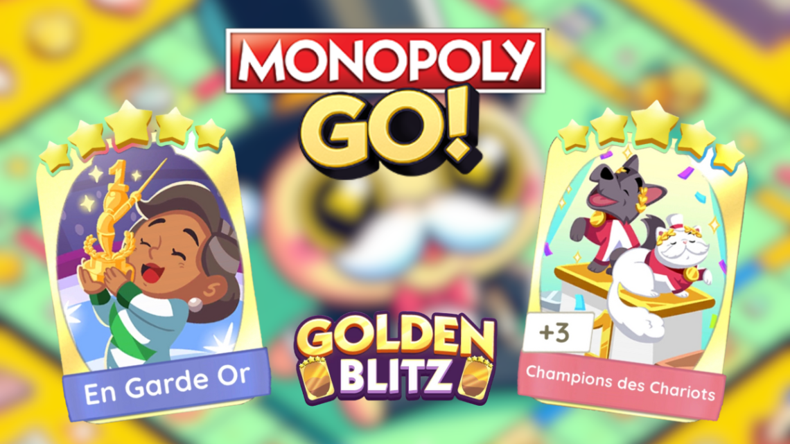 Prochain Golden Blitz Monopoly GO fin septembre 2024