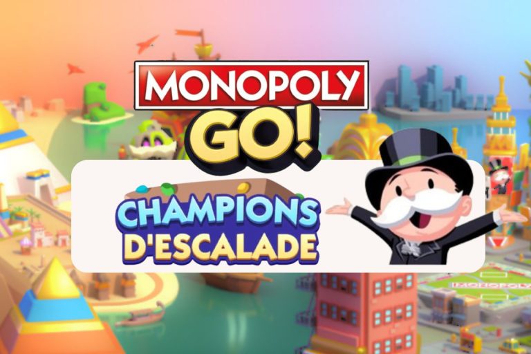 Champion d’escalade – Monopoly Go : Les récompenses 🎲