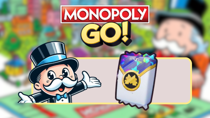 Nouveau Paquet d’Autocollants Monopoly GO