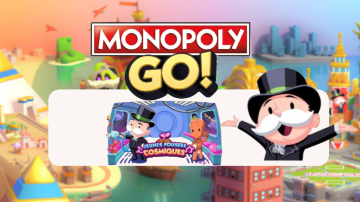 Les récompenses dans Jeunes pousses cosmiques sur Monopoly Go