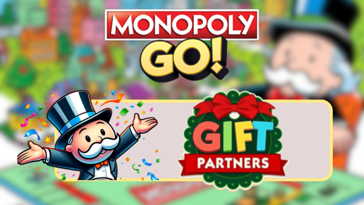 Un nouvel événement « Partenaires de Cadeaux » arrive sur Monopoly GO ce mois de décembre !