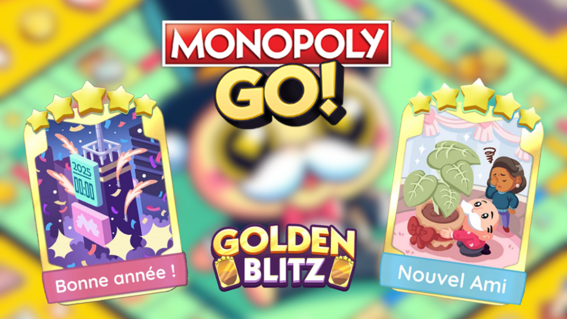 Mi janvier 2025 : Rendez-vous pour le prochain Golden Blitz – Monopoly GO
