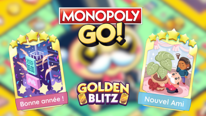 Mi janvier 2025 : Rendez-vous pour le prochain Golden Blitz – Monopoly GO